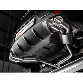 Silencioso trasero doble en acero inox Porsche Macan S 3.0TDi (190kW) 2014 - 2018