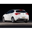 Silencioso trasero doble en acero inox Alfa Romeo GIULIETTA(940) 1.6JTDM2 (77KW) 2010 - 2015