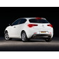 Silencioso trasero doble en acero inox Alfa Romeo GIULIETTA(940) 1.6JTDM2 (77KW) 2010 - 2015