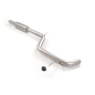 Tramo intermedio con silencioso en acero inox Volkswagen Golf MK7.5 GTI 2.0TSI GTI (180KW) 70MM 2018 - 2020