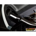 Silencioso trasero doble en acero inox Sport Line Black Alfa Romeo GIULIETTA(940) 1.6JTDM2 (77KW) 2010 - 2015