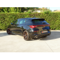 Tramo trasero grupo N doble acero inox Cupra Leon (KL) 2.0TSI (180kW) 2021 - 2024
