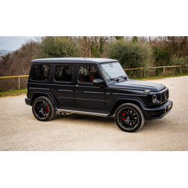 Silencioso trasero doble en acero inox  Mercedes Classe G (W463) 2018 G63 AMG 4.0 V8 (430kW) 07/2020 - Hoy