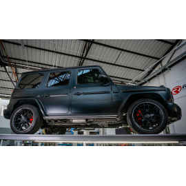 Silencioso trasero doble en acero inox  Mercedes Classe G (W463) 2018 G63 AMG 4.0 V8 (430kW) 07/2020 - Hoy