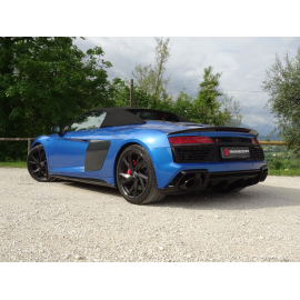 Silencioso trasero en acero inox Audi R8 (typ 4S) 2015 5.2FSI V10 Performance (456kW) 2019 - Hoy