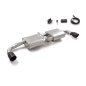 Escape trasero doble en acero inox Alfa Romeo 4C 1750TB (177kW) 2013 - 2020