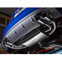 Tramo intermedio con silencioso + Silencioso trasero doble Volkswagen T-Roc (typ A1) R 2.0TSI 4motion (221kW) 2019 - Hoy