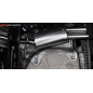 Silencioso trasero en acero inox con salidas redondas Volkswagen Polo Mk6 (typ AW) 2.0TSI GTi (147kW) 11/2018 - 11/2020