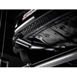 Silencioso trasero en acero inox con salidas redondas Volkswagen Polo Mk6 (typ AW) 2.0TSI GTi (147kW) 11/2018 - 11/2020