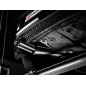 Silencioso trasero en acero inox con salidas redondas Volkswagen Polo Mk6 (typ AW) 2.0TSI GTi (147kW) 11/2018 - 11/2020