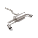 Silencioso trasero doble en acero inox BMW Serie2 G42 (Coupè) 230i (180kW) 2022 - Hoy