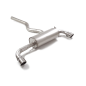 Silencioso trasero doble en acero inox BMW Serie2 G42(Coupè) 2021 230i (180kW) 2022 - Hoy