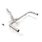 Tramo trasero doble en acero inox para codas estéticas originales BMW Serie2 F44(Gran Coupè) M235i xDrive (225kW) 2020 - 10/2020