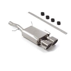 Silencioso trasero en acero inox Mini F56 Cooper S 2.0 (141kW) 2014 - 2018
