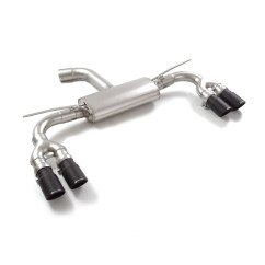 Silenciador trasero doble Acero Inox 2x80 mm Cupra Leon (KL) 2.0TSI (180kW) 2021 - 2024