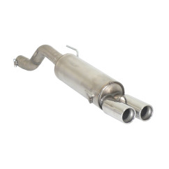 Silenciador trasero Acero Inox Alfa Romeo MiTo(955) 1.4 TB (114kW / 125kW) Ø70mm 09/2008 - 2018