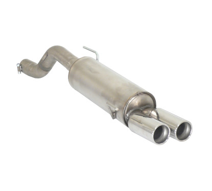 Silenciador trasero Acero Inox Alfa Romeo MiTo(955) 1.4 TB (114kW / 125kW) Ø70mm 09/2008 - 2018