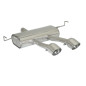 Escape trasero en acero inox con salidas redondas centrales Alfa Romeo GIULIETTA(940) 2.0JTDM2 (103/125KW) 2010 - 2013