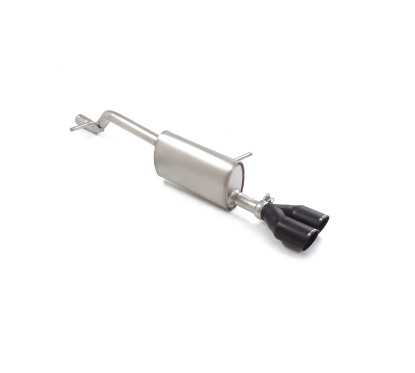 Silencioso trasero en acero inox salidas Black Alfa Romeo Junior 1.2 Hybrid (100kW) 2024 - Hoy