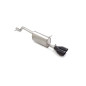 Silencioso trasero en acero inox salidas Black Alfa Romeo Junior 1.2 Hybrid (100kW) 2024 - Hoy