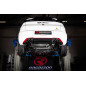 Silencioso trasero doble en acero inox Alfa Romeo Junior 1.2 Hybrid (100kW) 2024 - Hoy