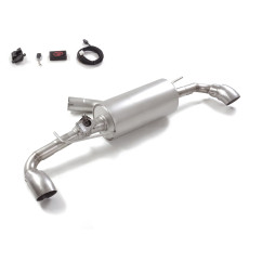 Silencieux arrière duplex en inox avec valve Toyota Yaris GR-Four 1.6 (206kW) 2024 - Aujourd'hui