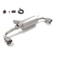 Silencioso trasero doble acero inox con con valvulas Toyota Yaris GR-Four 1.6 (206kW) 2024 - Hoy