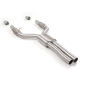 Silenciador intermedio en acero inox Alfa Romeo Giulia(952) 2.9 Bi-Turbo (375kW) Quadrifoglio 11/2020 - Hoy