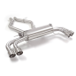 Silencioso trasero doble en acero inox Alfa Romeo Giulia(952) 2.9 Bi-Turbo (375kW) Quadrifoglio 11/2020 - Hoy