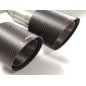 Silencioso trasero doble en acero inox Con valvulas Alfa Romeo Giulia(952) 2.9 Bi-Turbo (375kW) Quadrifoglio 11/2020 - Hoy