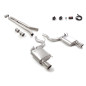 Línea de escape en acero inox con valvulas Ford Mustang VI COUPÉ 5.0 V8 GT (310KW) Ø76MM 2015 - 2017 Línea de escape en acero inox con valvulas Ford Mustang VI COUPÉ 5.0 V8 GT (310KW) Ø76MM 2015 - 2017
