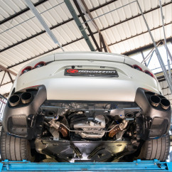 Silencioso trasero grupo N con valvulas de depresión Ferrari 812 Superfast Coupé 6.5 V12 (588kW) 2017 - Hoy