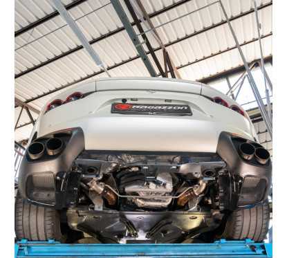 Silencioso trasero grupo N con valvulas de depresión Ferrari 812 Superfast Coupé 6.5 V12 (588kW) 2017 - Hoy