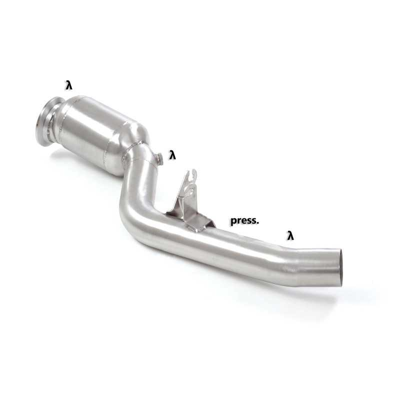 Catalyseur sport 200cpsi + suppression du OPF / GPF Jaguar F-Type (Coupé / Cabrio) P300 2.0 i4 (221kW) 08/2018 - Aujourd'hui