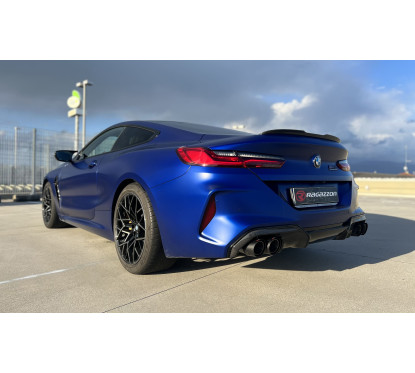 Escape trasero doble con salidas Carbon Shot BMW M8 F91 Cabrio Competition xDrive 4.4 (441kW / 460kW) 2019 - 10/2021