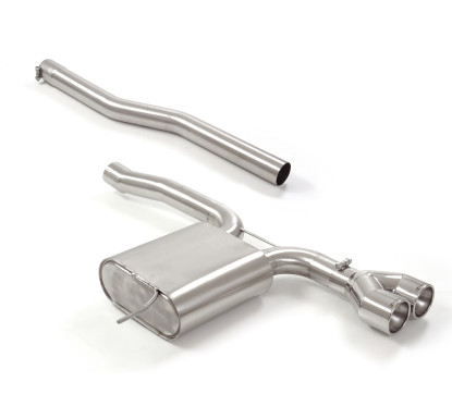 Silencioso trasero en acero inox Mini F57 JCW 2.0 (170kW) 11/2020 - 2024