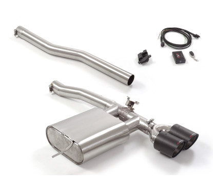 Escape trasero en acero inox con valvola electrica Mini F57 JCW 2.0 (170kW) 11/2020 - 2024
