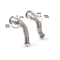 Downpipe Catalizador deportivo 200cpsi en acero inox Audi RS7 (typ F2 - C8) Sportback 4.0TFSI Quattro (441kW) 2020 - Hoy