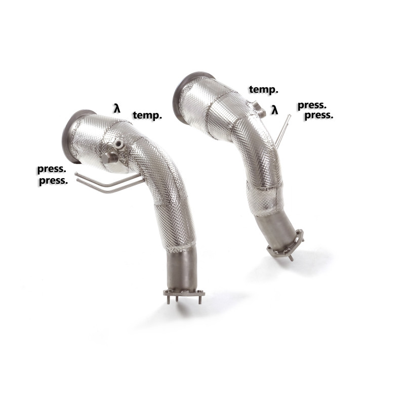 Downpipe Catalizador deportivo 200cpsi en acero inox Audi RS7 (typ F2 - C8) Sportback 4.0TFSI Quattro (441kW) 2020 - Hoy