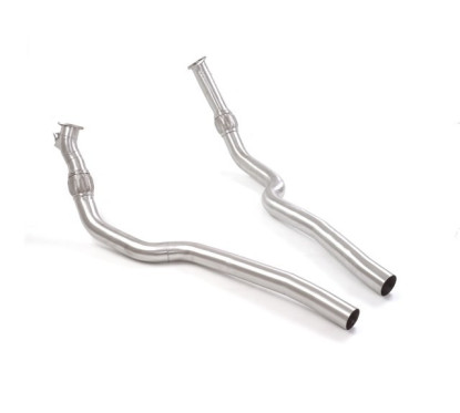 Tramos delanteros en acero inox Audi RS7 (Typ F2 - C8) Sportback 4.0TFSI Quattro (441kW) 2020 - Hoy