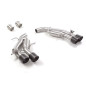 Escape trasero con valvula + tramo intermedio en inox Audi RS7 (Typ F2 - C8) Sportback 4.0TFSI Quattro (441kW) 2020 - Hoy