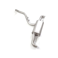 Silencioso trasero dobles en acero inox Mercedes Classe A(W177) A160 (80kW - NO Multilink) 05/2018 - 2022
