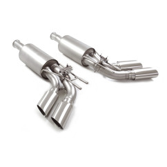 Silencioso trasero doble en acero inox Mercedes Classe G (W463) G500 (310kW) 08/2020 - 2024