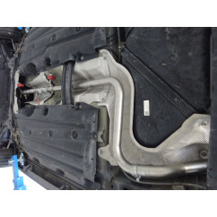 Tramo intermedio silencioso para supresor filtro OPF / GPF en acero inox Ford  fiesta Mk8 1.0 Ecoboost (70kW) 2019 - 2021