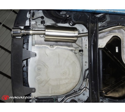 Silencioso trasero salida redondas Ford fiesta Mk8 1.0 Ecoboost (70kW) 2019 - 2021