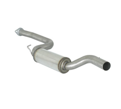 Tramo intermedio con silencioso en acero inox Ford Focus Mk2 RS 2.5 Turbo (224kW) ø70mm 2009 - 2011