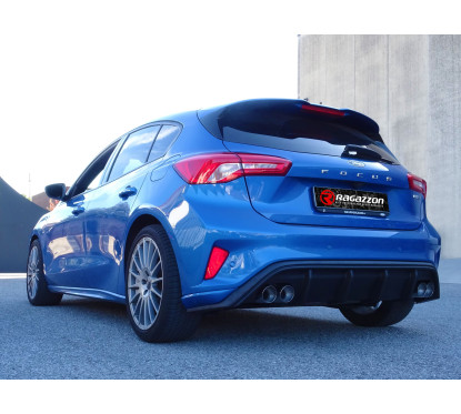 Silenciador trasero doble Sport Line asimetricas Ford Focus Mk4 (typ DEH) 1.0 Ecoboost (114kW Hybrid - NO Multilink) 2020 - Hoy