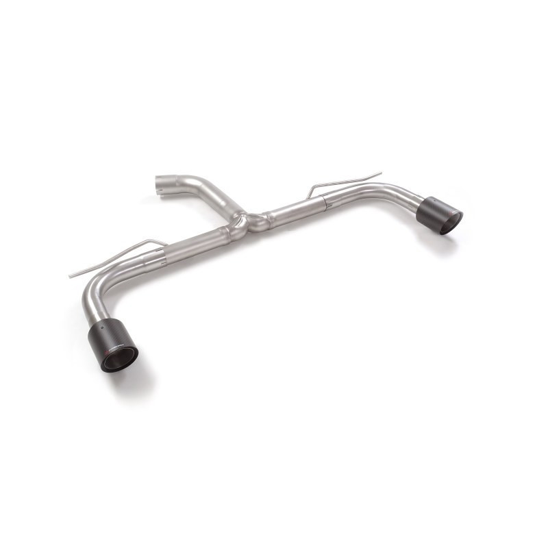 Tramo trasero doble en acero inox Volkswagen Golf Mk8.5 2.0GTI (195kW) 70mm 04/2024 - Hoy