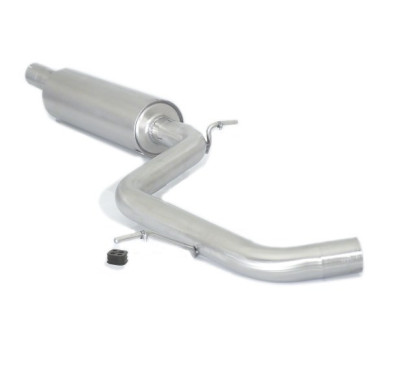Tramo intermedio con silencioso en acero inox Volkswagen Golf Mk8.5 (typ CD) 2.0GTI (195kW) 76mm 04/2024 - Hoy