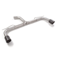 Tubo trasero grupo n doble acero inox Volkswagen Golf Mk8.5 (typ CD) 2.0GTI (195kW) 76mm 04/2024 - Hoy
